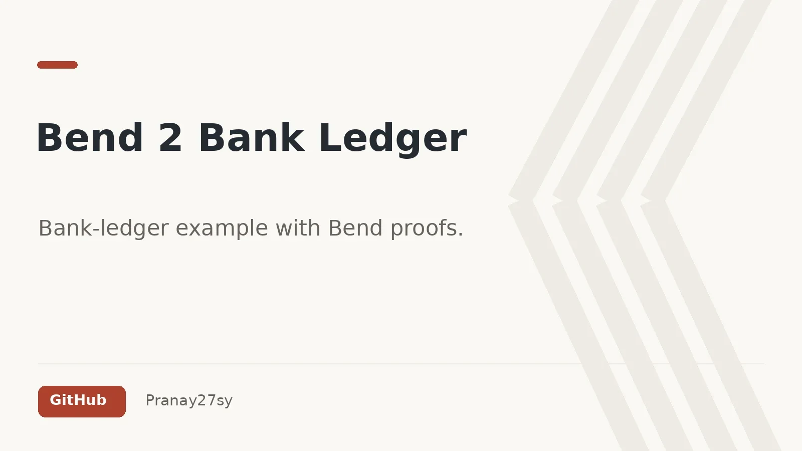 Preview of Bend 2 Bank Ledger