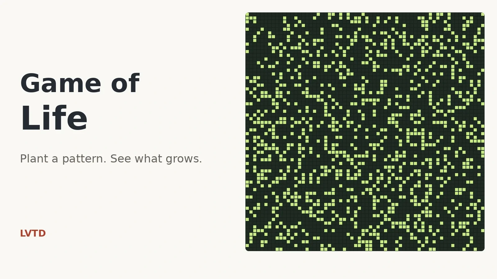 Preview of Game of Life
