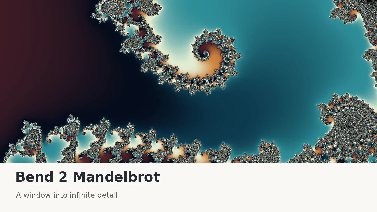 Preview of Bend 2 Mandelbrot