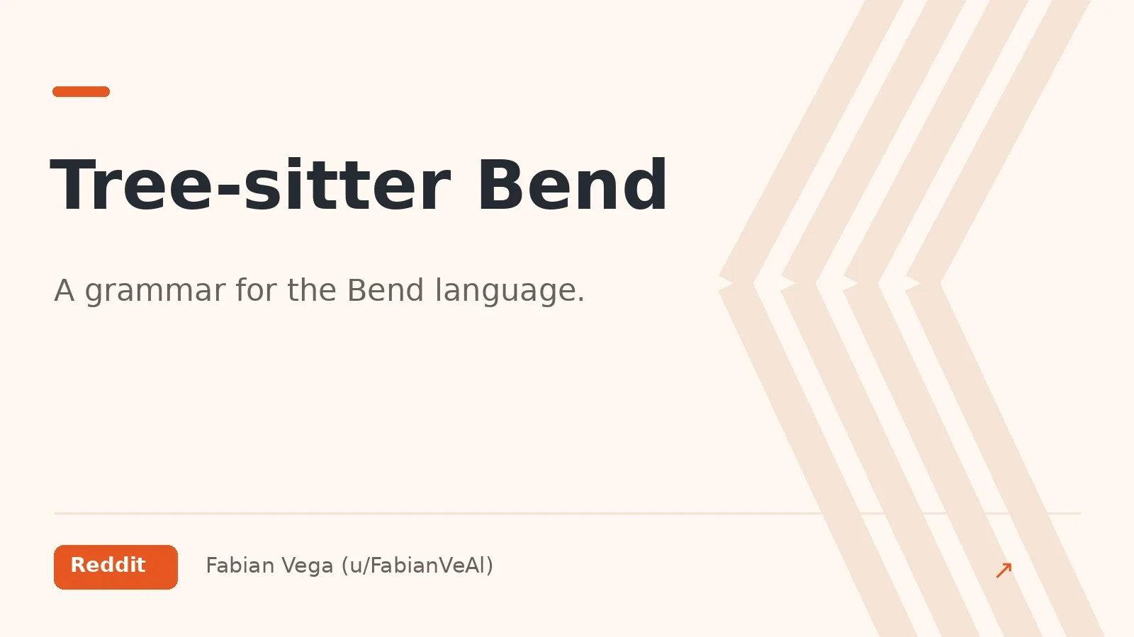 Preview of Tree-sitter Bend (Fabian Vega)