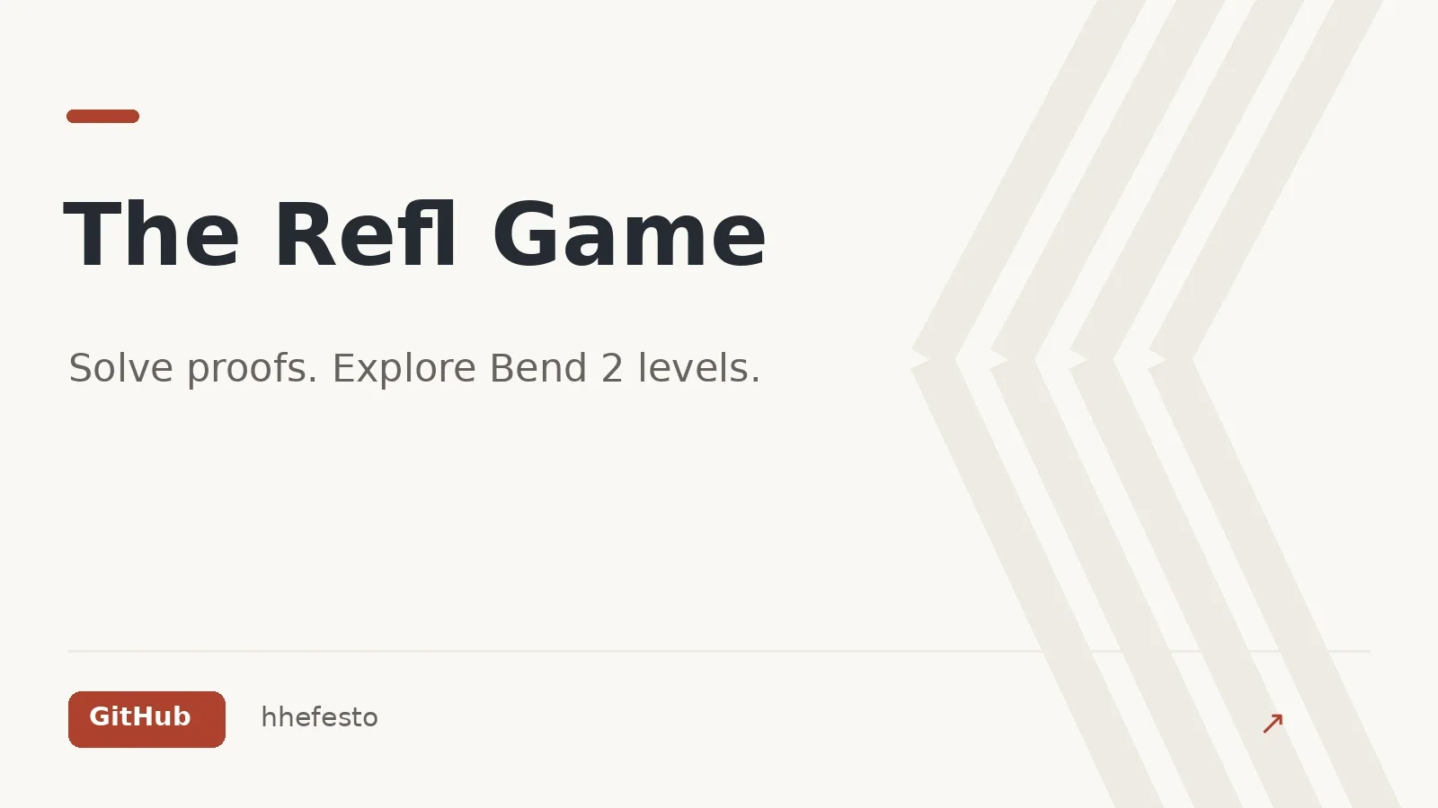 Preview of The Refl Game